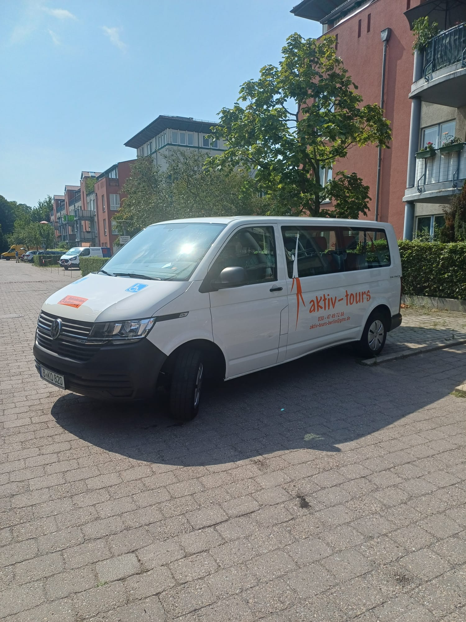Barrierefreies Fahrzeug von Aktiv-Tours in Berlin